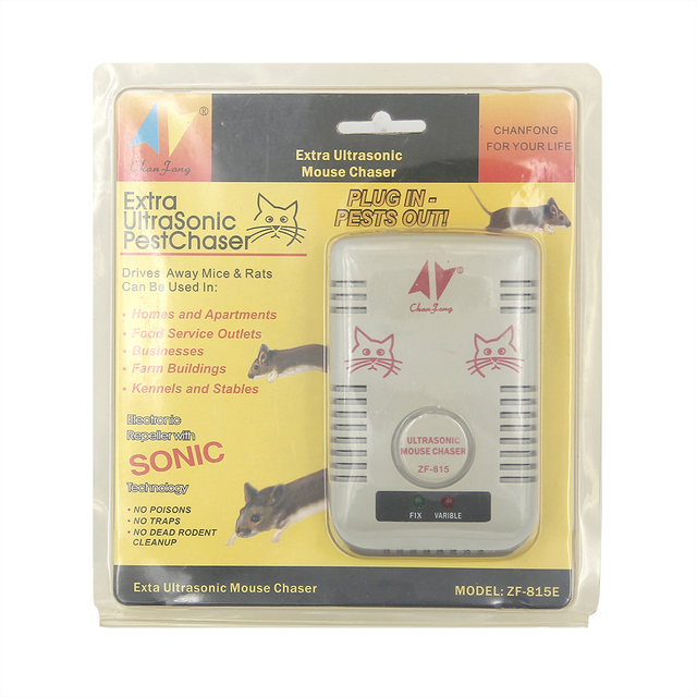 Elektroniczny odstraszacz myszy i szczurów - zwalczanie gryzoni ultradźwiękami - Wianko - 1