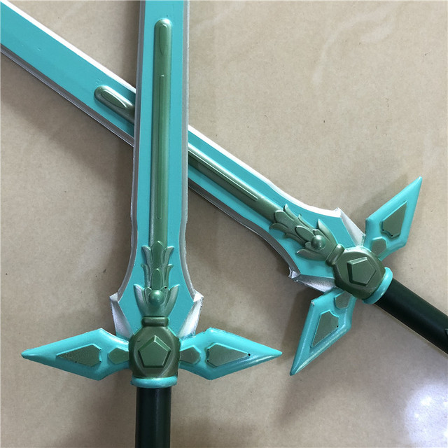 80cm Figurka miecza Asuna SAO 1:1 z Sword Art Online Kirigaya Kazuto Elucidator/Dark Repulser - zabawka z pianki PU dla dzieci - Wianko - 19