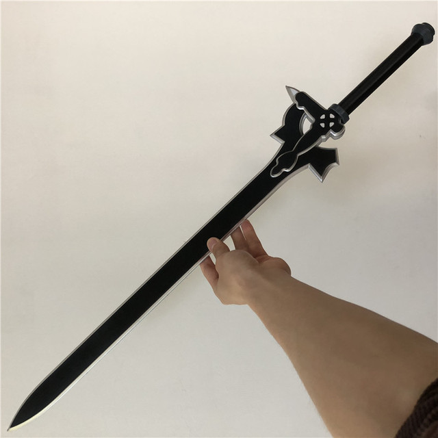 80cm Figurka miecza Asuna SAO 1:1 z Sword Art Online Kirigaya Kazuto Elucidator/Dark Repulser - zabawka z pianki PU dla dzieci - Wianko - 15