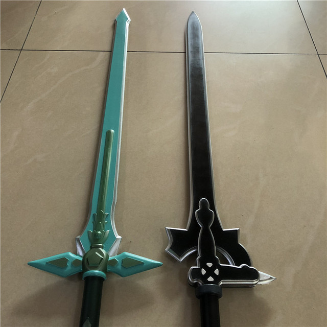 80cm Figurka miecza Asuna SAO 1:1 z Sword Art Online Kirigaya Kazuto Elucidator/Dark Repulser - zabawka z pianki PU dla dzieci - Wianko - 3
