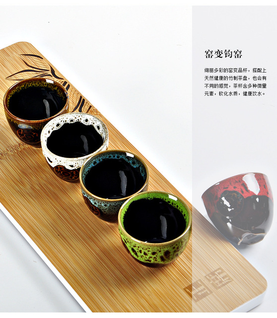 Kubek ceramiczny do herbaty Kung Fu z motywem karpi - Wianko - 9