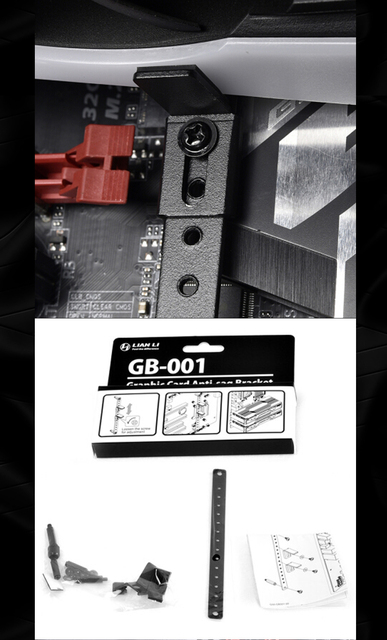 Wspornik anty-sag GPU LIANLI GB-001 dla kart graficznych - wsparcie dla płyt głównych ATX i E-ATX - Wianko - 11