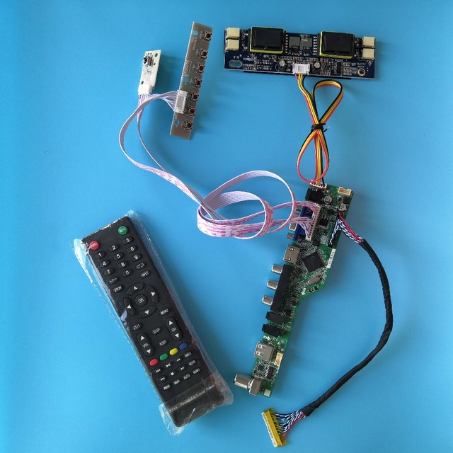 17-calowy LCD M170EG01 V5 z rozdzielczością TV 1280x1024, kontrolerem sygnału cyfrowego VGA, zestawem VGA AV 30-pin i 4 lampami - części do naprawy laptopów - Wianko - 1
