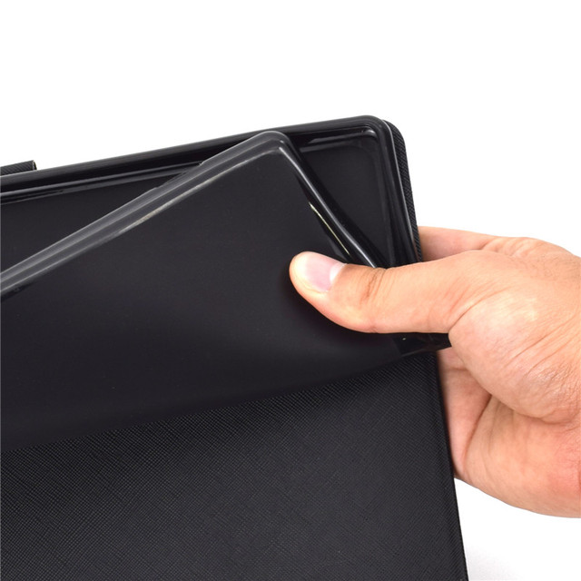 Etui na tablet Samsung Tab A 6 10.1 2016 SM-T580 w skórzanej obudowie z funkcją stojaka, kompatybilne z Samsung Galaxy Tab A A6 10.1, model T585 T580 - Wianko - 21