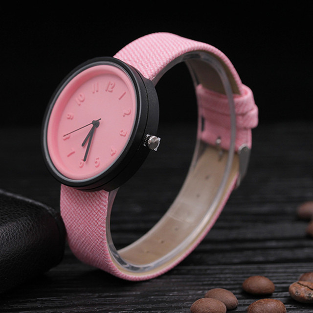 Zegarek damski Montre Femme z prostym cyfrowym wyświetlaczem i paskiem z płótna - Wianko - 21