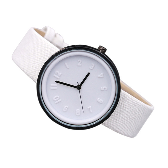 Zegarek damski Montre Femme z prostym cyfrowym wyświetlaczem i paskiem z płótna - Wianko - 4