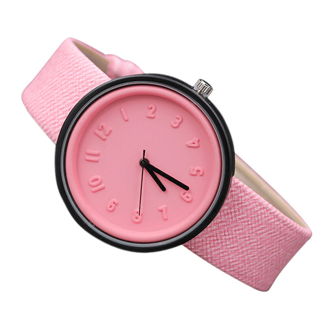 Zegarek damski Montre Femme z prostym cyfrowym wyświetlaczem i paskiem z płótna - Wianko - 6