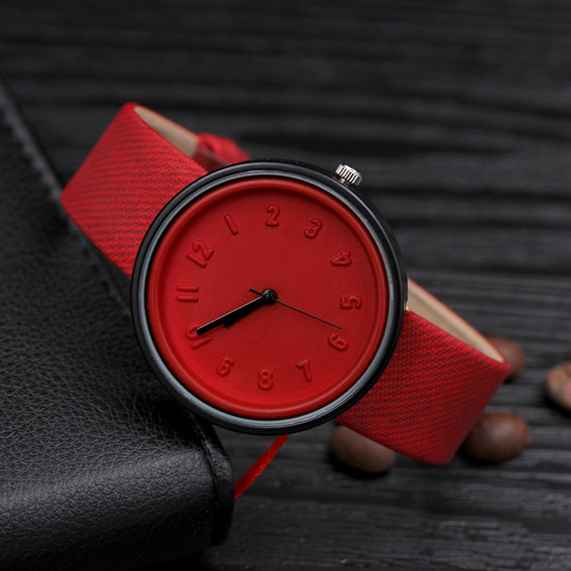 Zegarek damski Montre Femme z prostym cyfrowym wyświetlaczem i paskiem z płótna - Wianko - 13