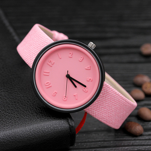 Zegarek damski Montre Femme z prostym cyfrowym wyświetlaczem i paskiem z płótna - Wianko - 17