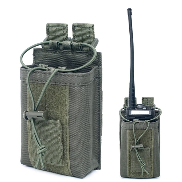 Torba wojskowa z uchwytem na walkie talkie i MOLLE wykonana z nylonu 1000D - Wianko - 15