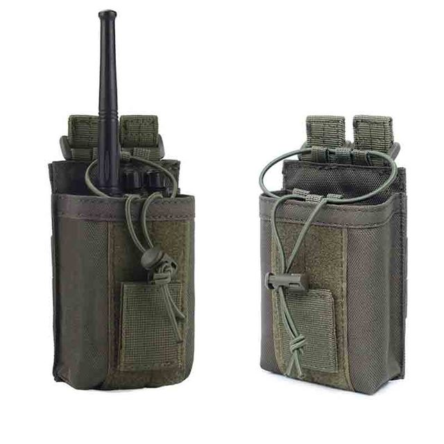 Torba wojskowa z uchwytem na walkie talkie i MOLLE wykonana z nylonu 1000D - Wianko - 1