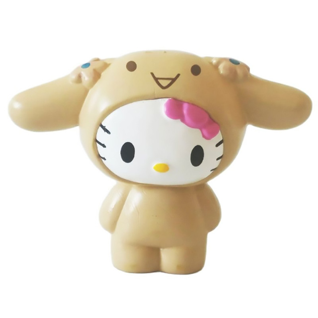 Zestaw 6 figura z postaciami z Kawali Kitty Cos, Baby Cinnamoroll, moja melodia, Kuromi, Kerokero Keroppi, Bad badtz-maru dla dzieci - Wianko - 8