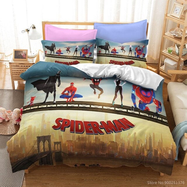 Zestaw pościeli Spiderman 3D - duży rozmiar - tekstylia domowe - Wianko - 6