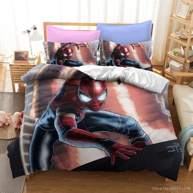 Zestaw pościeli Spiderman 3D - duży rozmiar - tekstylia domowe - Wianko - 7