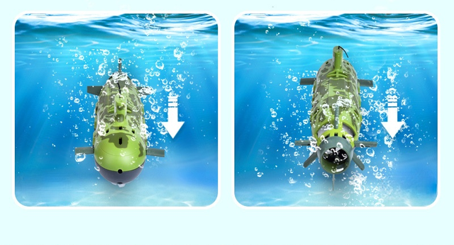 Duża łódź podwodna pilotowana zdalnie Seawolf, aktualizacja RC, 6-kanałowa, 35cm, energia jądrowa, zabawka dla dzieci - Wianko - 18