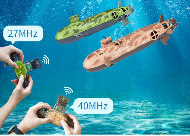 Duża łódź podwodna pilotowana zdalnie Seawolf, aktualizacja RC, 6-kanałowa, 35cm, energia jądrowa, zabawka dla dzieci - Wianko - 24