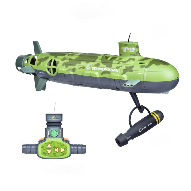Duża łódź podwodna pilotowana zdalnie Seawolf, aktualizacja RC, 6-kanałowa, 35cm, energia jądrowa, zabawka dla dzieci - Wianko - 7