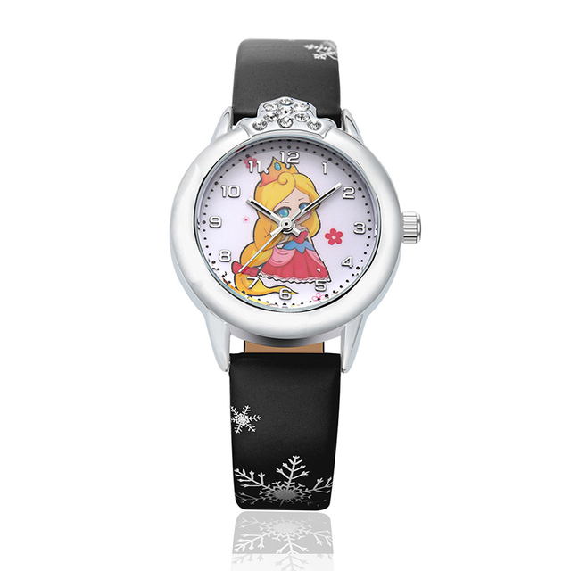 Zegarek dziecięcy Panda - bajkowy design, pasek z PU, kwarcowy ruch - Wianko - 19