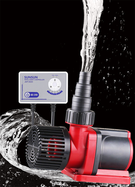 Pompa wodna do akwarium SUNSUN JDP 3500-18000 z regulacją DC Wifi (110-240V) - Wianko - 3