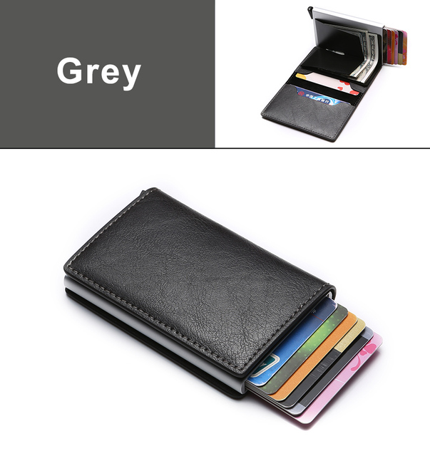 Etui na karty kredytowe RFID Anti Thief - minimalistyczny portfel izraelski dla mężczyzn i kobiet - Wianko - 21