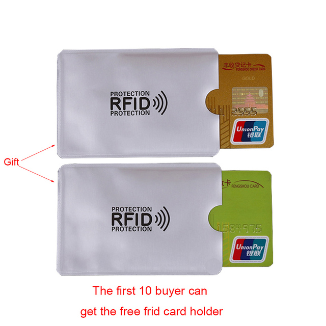 Etui na karty kredytowe RFID Anti Thief - minimalistyczny portfel izraelski dla mężczyzn i kobiet - Wianko - 3