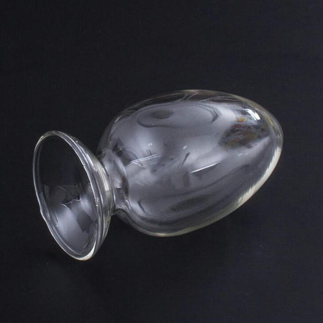 Butelka laboratoryjna szklana stożkowa 125 ml z gumowym korkiem - Wianko - 4