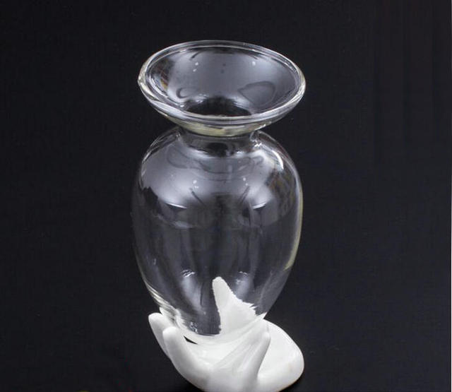 Butelka laboratoryjna szklana stożkowa 125 ml z gumowym korkiem - Wianko - 5