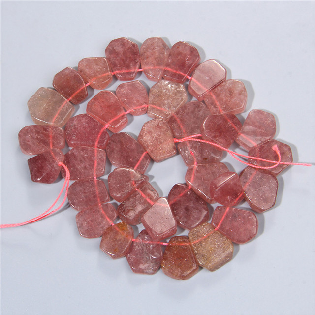 Koraliki naturalnego kamienia mineralnego: różowy kwarc, tygrysie oko, ametysty, agaty - do tworzenia biżuterii DIY - naszyjnik, bransoletka - Wianko - 86