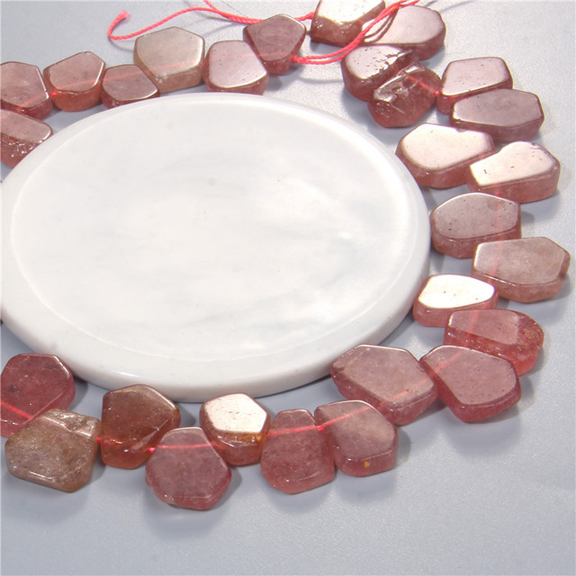 Koraliki naturalnego kamienia mineralnego: różowy kwarc, tygrysie oko, ametysty, agaty - do tworzenia biżuterii DIY - naszyjnik, bransoletka - Wianko - 54
