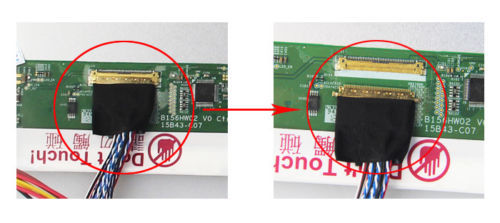 Zestaw do naprawy ekranu LCD LED 15.6 LVDS HDMI USB VGA AV 1366X768 40pin z pilotem zdalnego sterowania oraz kontrolerem pokładowym - 2019 - Wianko - 3