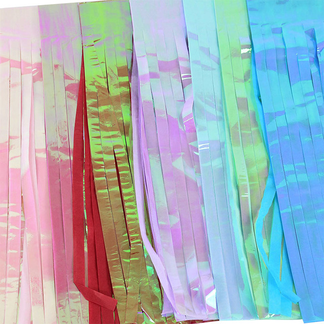5 sztuk dekoracyjnych bibułek w różnych kolorach do samodzielnego wykonania girlandy Tassel Banner na ślub, urodziny, Baby Shower - Wianko - 14