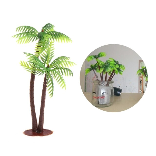 Dekoracja mini scenerii - symulacja palm kokosowych do wystroju domu - Wianko - 1