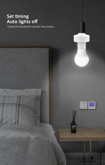 Tuya WiFi inteligentna żarówka E27 LED 65-265V z funkcją sterowania głosowego Alexa Google - Wianko - 12
