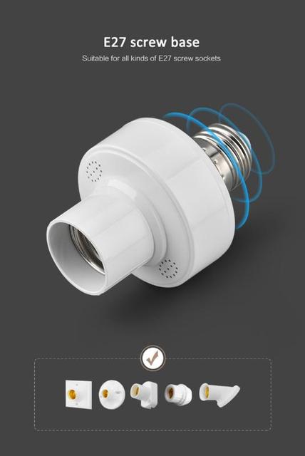 Tuya WiFi inteligentna żarówka E27 LED 65-265V z funkcją sterowania głosowego Alexa Google - Wianko - 11