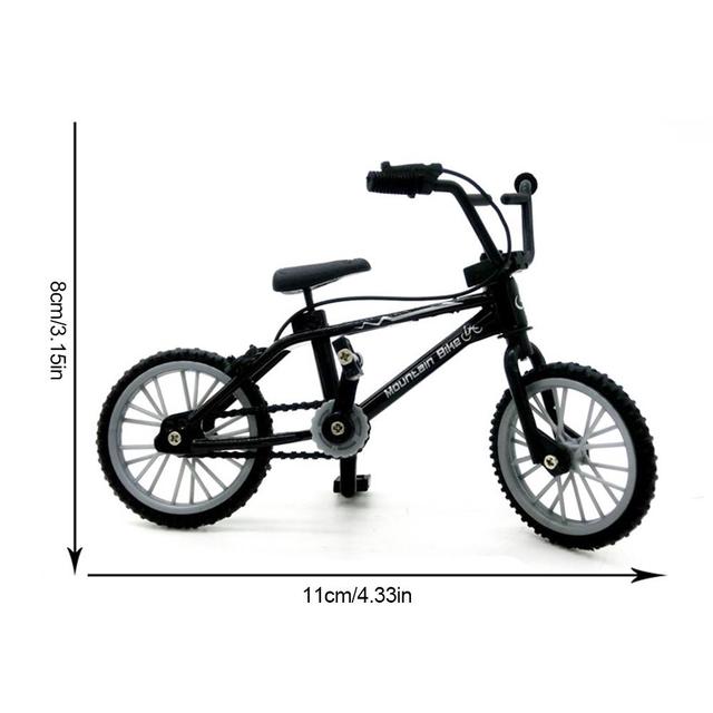 Mini rower górski ze stopu modelu odlewany, metalowa konstrukcja. Narzędzie do złagodzenia stresu, zabawka dla dzieci i dorosłych - Wianko - 10