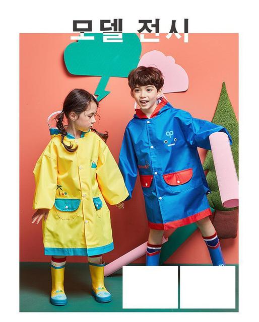 Dziecięcy przeciwdeszczowy zimowy płaszcz z kapturem dla chłopców i dziewcząt 4-16 lat Cartoon Boy - Wianko - 9