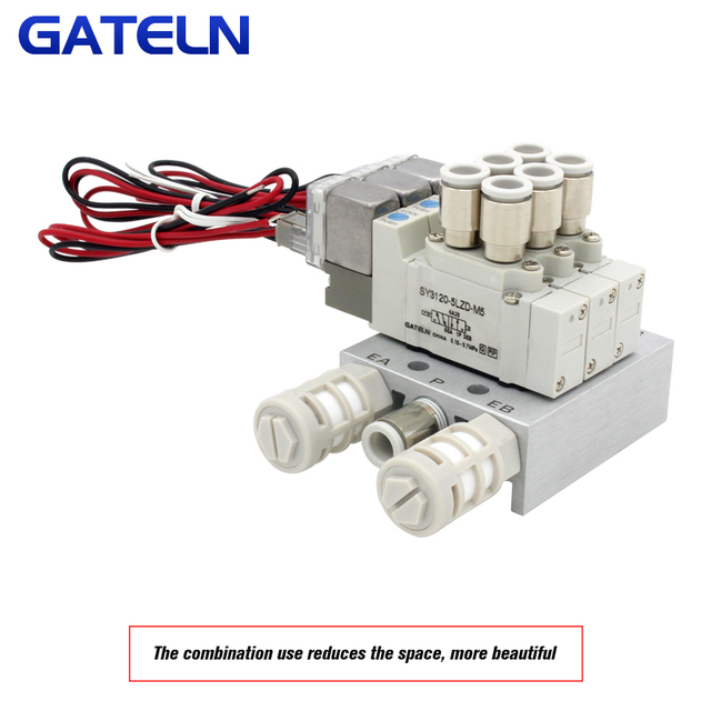 Zawór elektromagnetyczny jednostronnego sterowania SMC SY3120, do sterowania cylindrem - SY3120-5LZD-M5/SY3120-6LZD-M5 - Wianko - 7