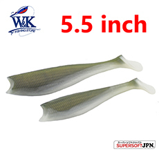 Miękka przynęta wędkarska na szczupaka Minnow Lure T140 Kit - dwukolorowa wylana winylowa przynęta, 45g, 12 cm, zestaw 2 sztuki - Wianko - 27