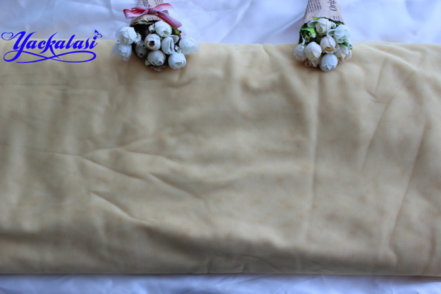 Miękka siatka tkaniny YACKALASI - sukienka tiulowa dla kobiet, szerokość 150 CM, poliester, otwór o rozmiarze 1.2 MM - Wianko - 35