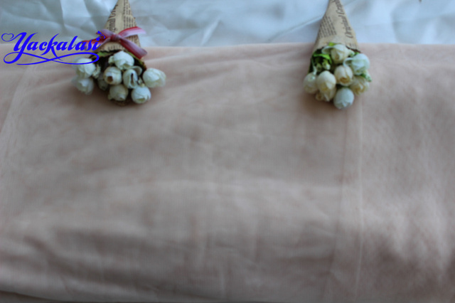Miękka siatka tkaniny YACKALASI - sukienka tiulowa dla kobiet, szerokość 150 CM, poliester, otwór o rozmiarze 1.2 MM - Wianko - 31