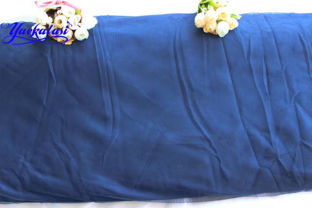 Miękka siatka tkaniny YACKALASI - sukienka tiulowa dla kobiet, szerokość 150 CM, poliester, otwór o rozmiarze 1.2 MM - Wianko - 24