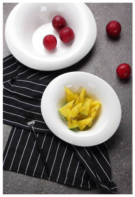 Kreatywna salaterka ceramiczna w specjalnym kształcie na owoce - Wianko - 6