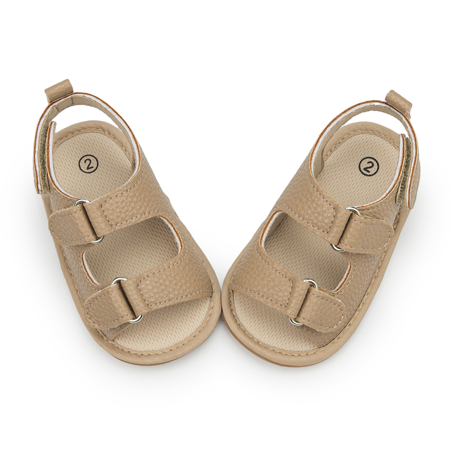 Buty dziecięce sandały wsuwane chłopięce PU płótno 0-18 miesięcy - Wianko - 20