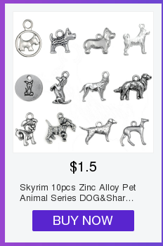 Naszywka Celebrytki Skyrim: 30 sztuk Charmów Zwierzęcych do DIY Biżuterii US Democratic Donkey & US Freedom Symbol Floating Elephant Pendant - Wianko - 4