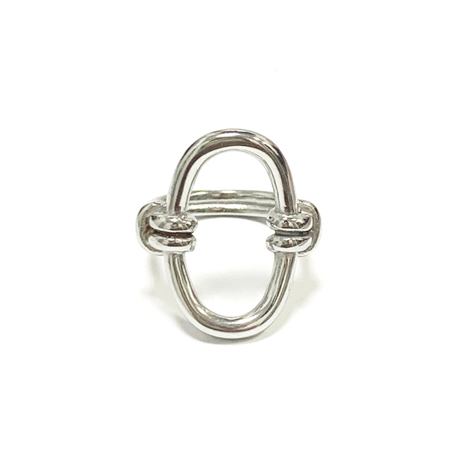 Nowy pierścionek ze stali nierdzewnej w złotym kolorze, wysokiej jakości, owalny i wydrążony, dla kobiet, w modnym stylu, idealny na prezent - Wianko - 12
