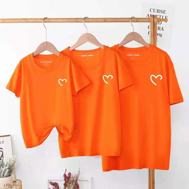 Zestaw koszulek z nadrukiem miłosnym dla całej rodziny - Wianko - 6