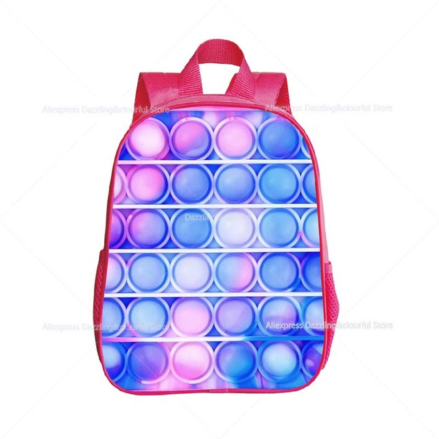 Plecak przedszkolny dla dziewczynki Push Bubble Pops Mini - plecak kreskówkowy dla malucha - Wianko - 16