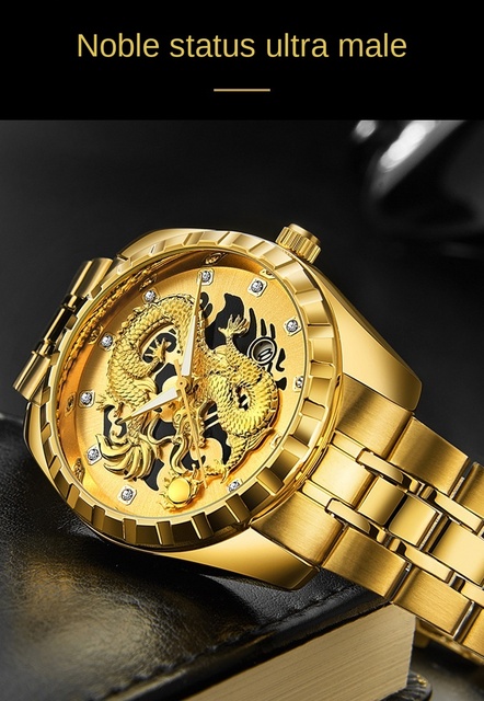 Męski zegarek kwarcowy luksusowej marki 2021, wodoszczelny, stalowy, casualowy, z pełnym smokiem na tarczy - Relogio Masculino - Wianko - 11