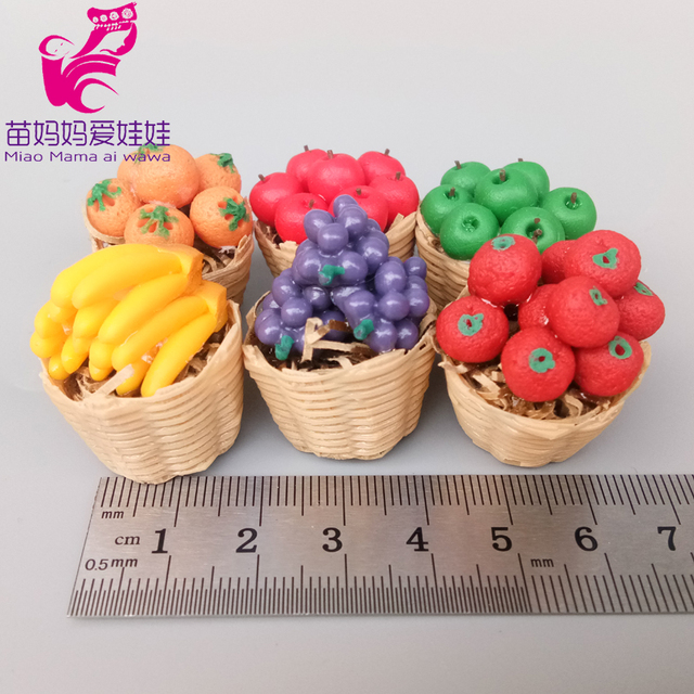 Mini waga elektroniczna 1:12 dla lalek – owoce i warzywa do domowego supermarketu - Wianko - 29