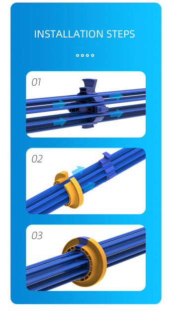 Sieciowe narzędzie do układania i gręplowania kabli ognioodpornych ABS, kategorii 5 i 6 - Wianko - 4